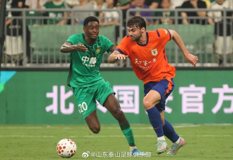 十人山东泰山客场0-2负于北京国安，少打一人全场被动