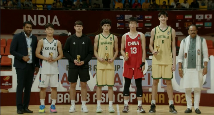 实至名归！张懿赵杰入选2026年U18男篮亚洲杯最佳阵容